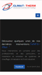 Mobile Screenshot of climat-therm.com